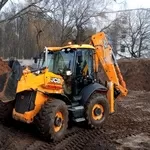 Аренда экскаватора-погрузчика