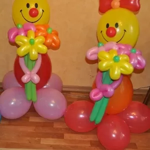 Клоуны из воздушных шаров Витебск