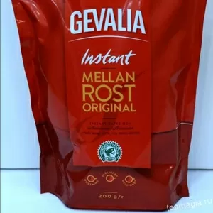 Кофе Gevalia Mellan ROST original растворимый 200 гр = 5.5уе. из Финля