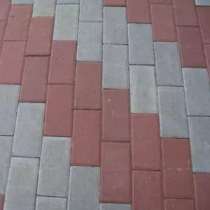 Тротуарная плитка Кирпичик
