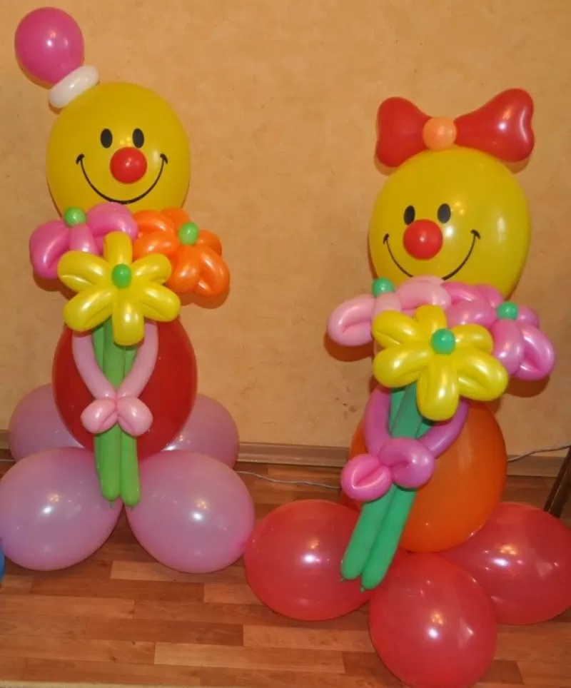 Клоуны из воздушных шаров Витебск