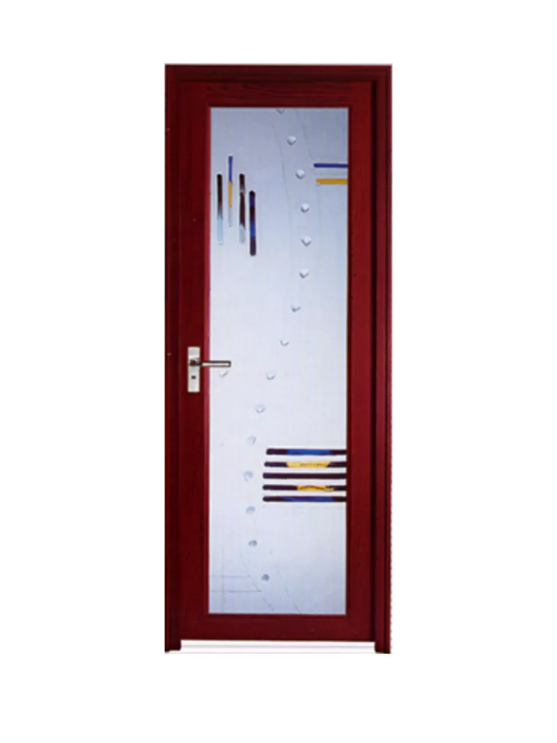 Двери межкомнатные  АБС –ламинированные глухие и двери алюминиевые 4