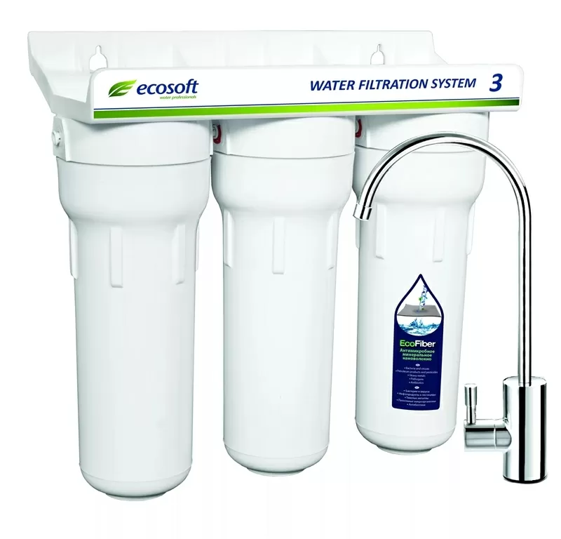 Трехступенчатая система очистки воды Ecosoft