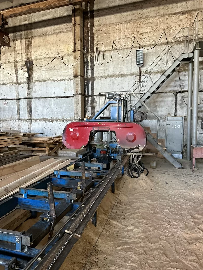 Ленточная пилорама МГ(6800) 6500М с удлинённой рамой