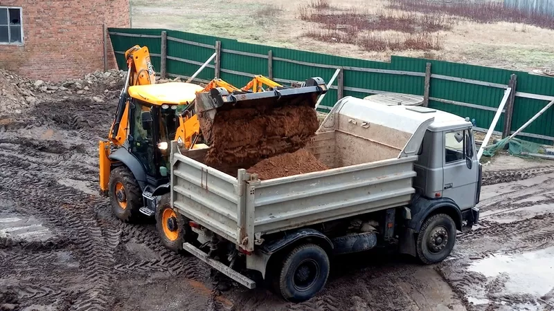 Аренда экскаватора-погрузчика 2